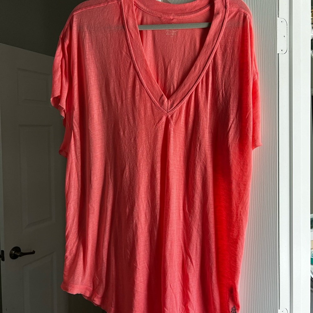 Free people talk tough tee